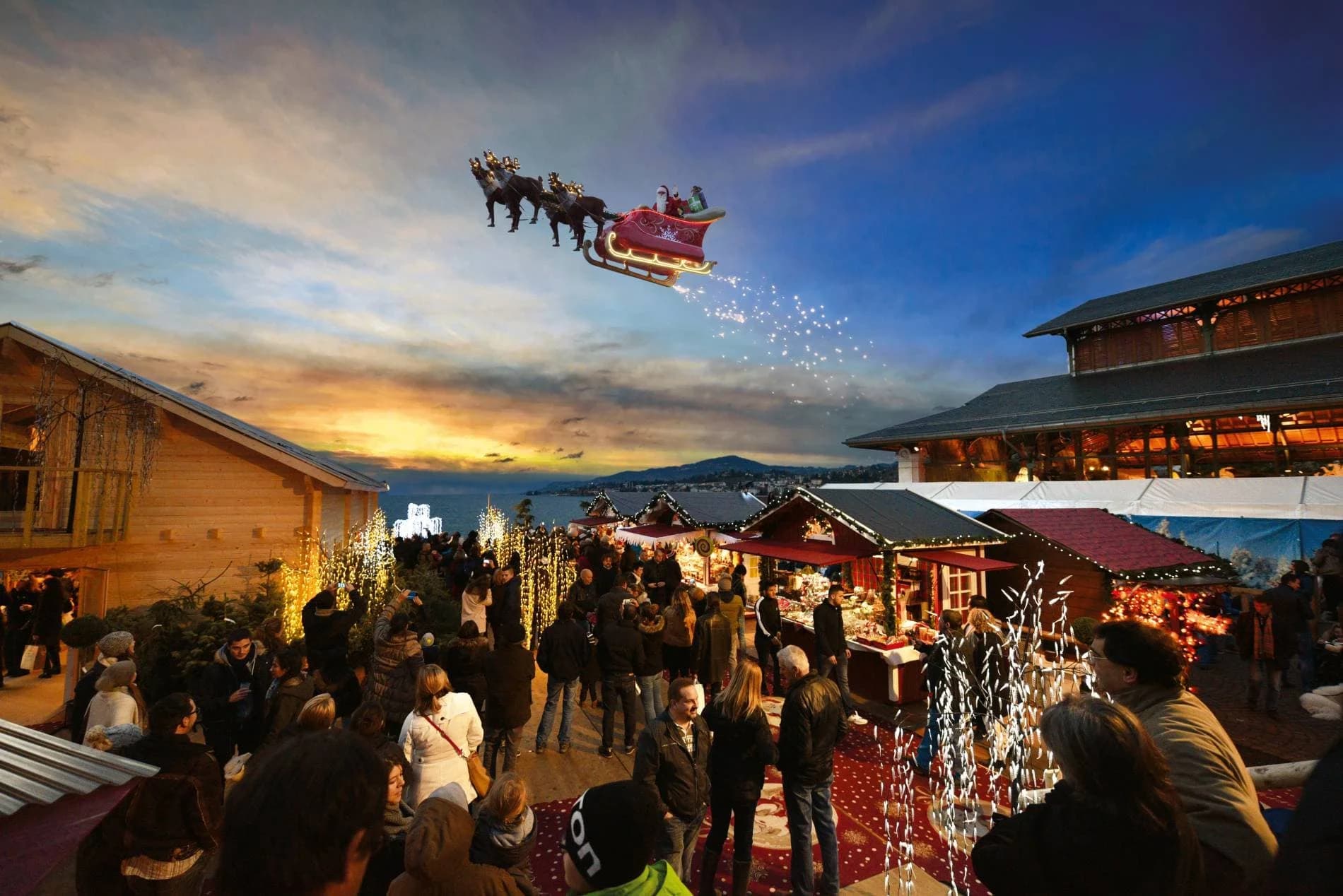 MArché de Noël de Montreux - Montreux